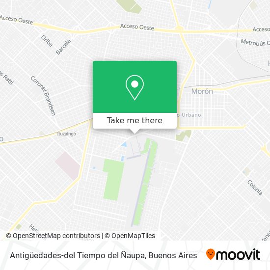 Antigüedades-del Tiempo del Ñaupa map