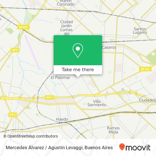 Mercedes Álvarez / Agustín Levaggi map