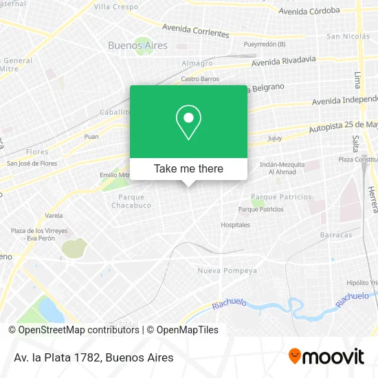 Mapa de Av. la Plata 1782