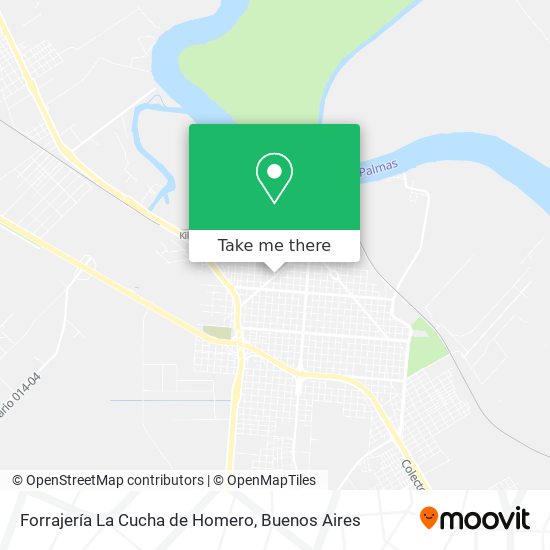 Forrajería La Cucha de Homero map