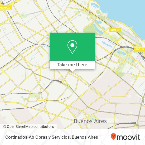 Cortinados-Ab Obras y Servicios map