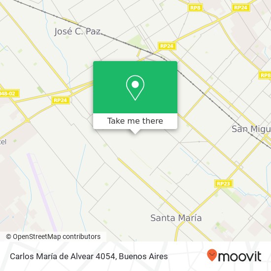 Carlos María de Alvear 4054 map