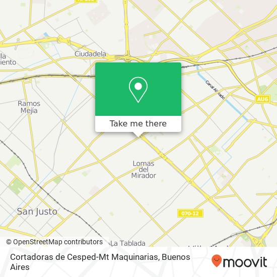 Mapa de Cortadoras de Cesped-Mt Maquinarias