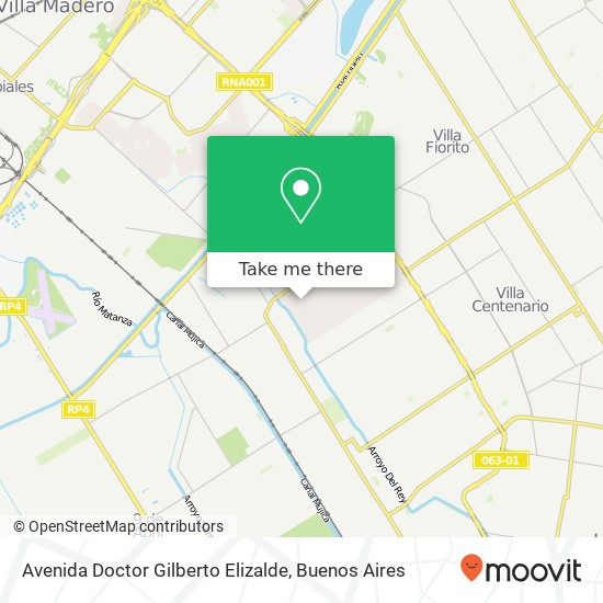 Avenida Doctor Gilberto Elizalde map