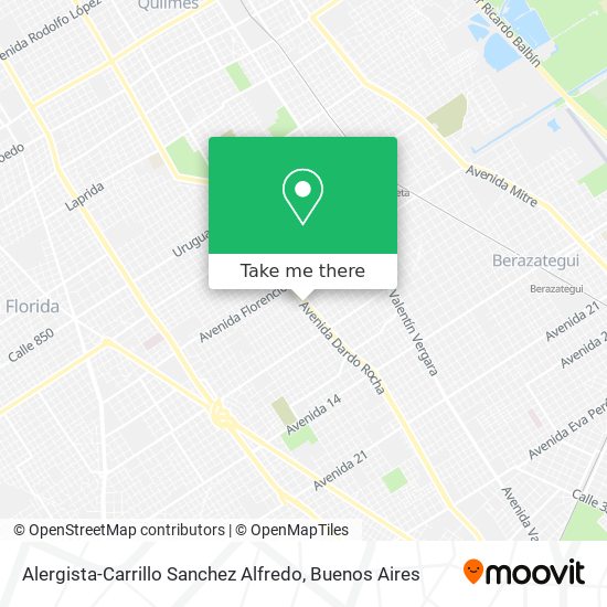 Alergista-Carrillo Sanchez Alfredo map