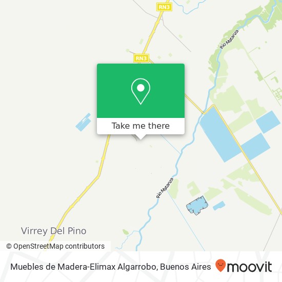 Muebles de Madera-Elimax Algarrobo map