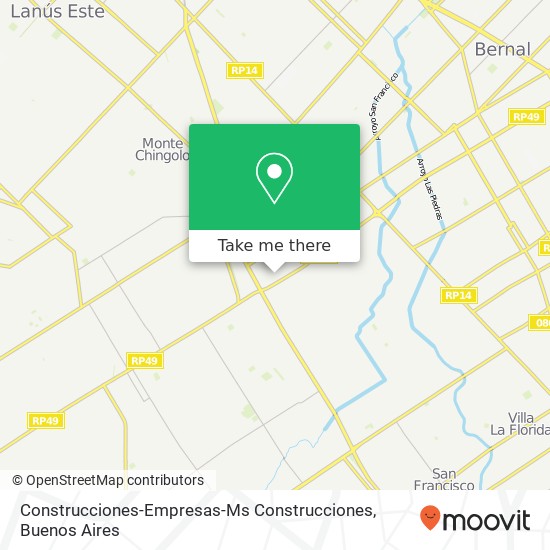 Construcciones-Empresas-Ms Construcciones map