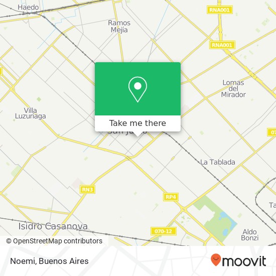 Noemi map