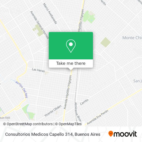 Consultorios Medicos Capello 314 map