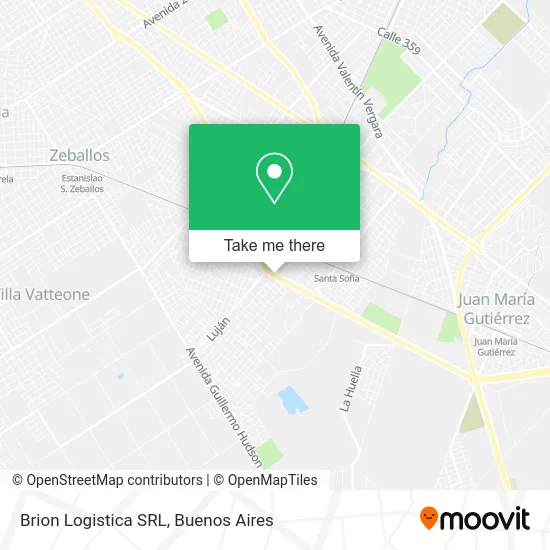 Brion Logistica SRL map