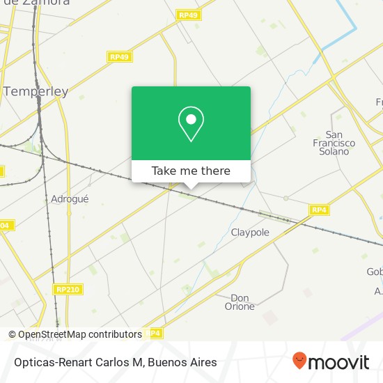 Opticas-Renart Carlos M map