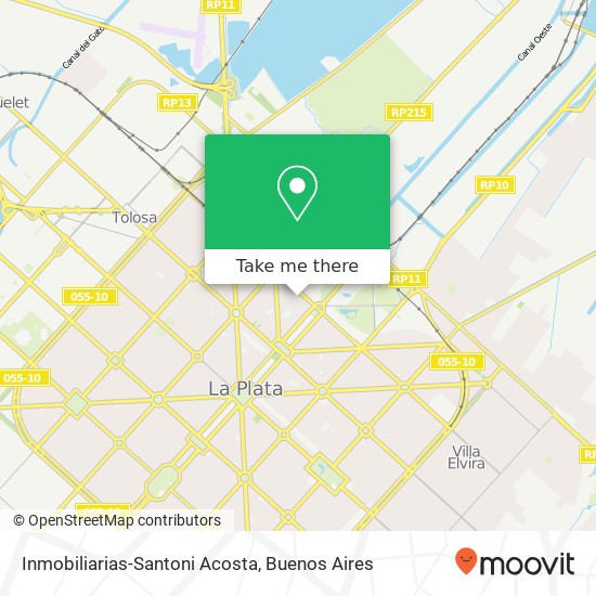 Inmobiliarias-Santoni Acosta map