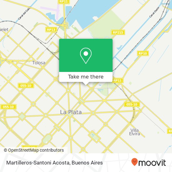 Martilleros-Santoni Acosta map