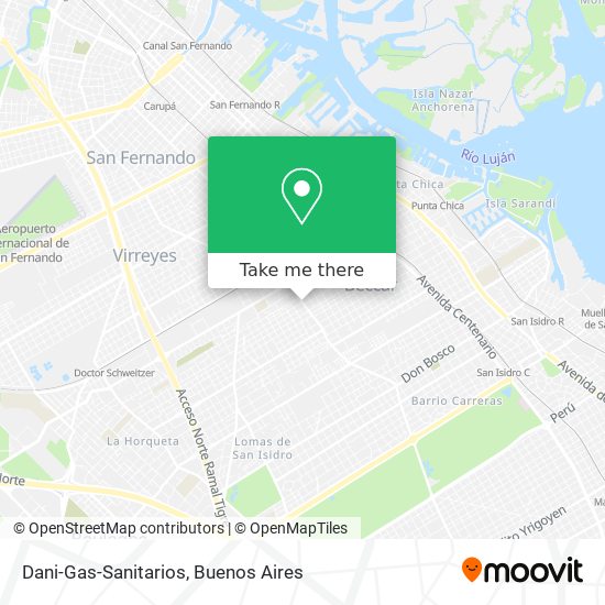 Mapa de Dani-Gas-Sanitarios
