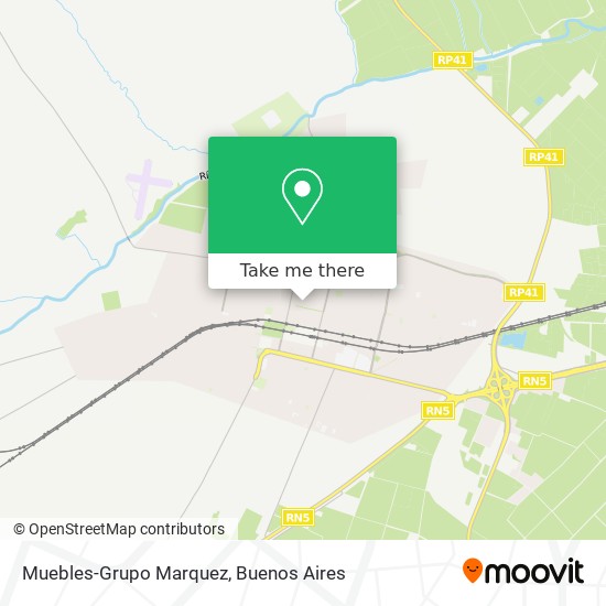 Muebles-Grupo Marquez map