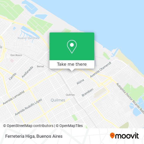 Mapa de Ferreteria Higa
