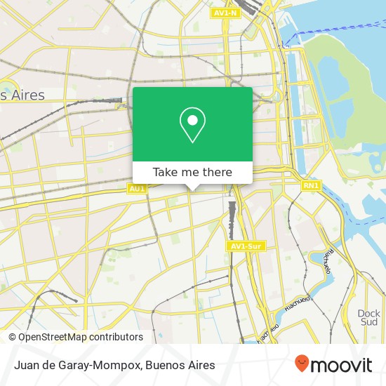 Juan de Garay-Mompox map