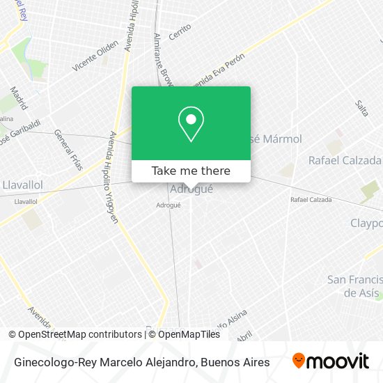 Ginecologo-Rey Marcelo Alejandro map