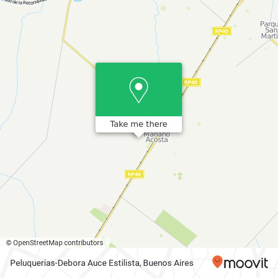 Peluquerias-Debora Auce Estilista map