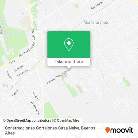 Construcciones-Corralones-Casa Neiva map