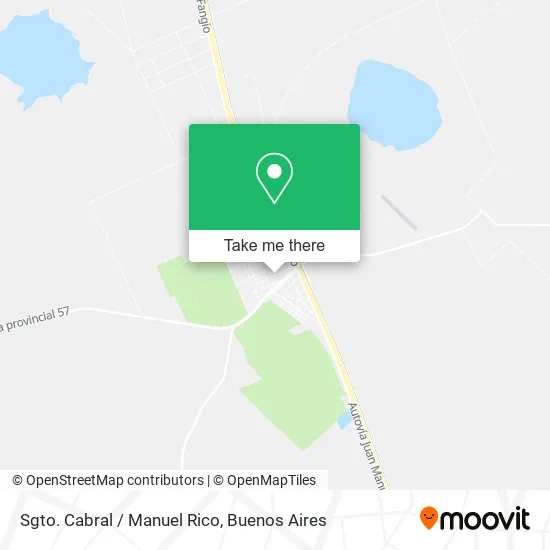 Sgto. Cabral / Manuel Rico map