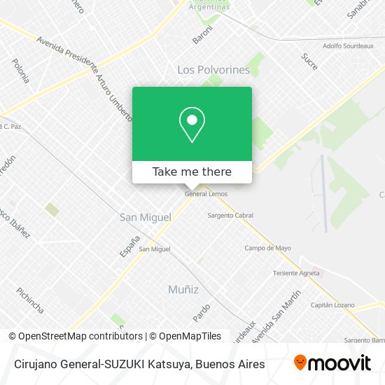 Mapa de Cirujano General-SUZUKI Katsuya
