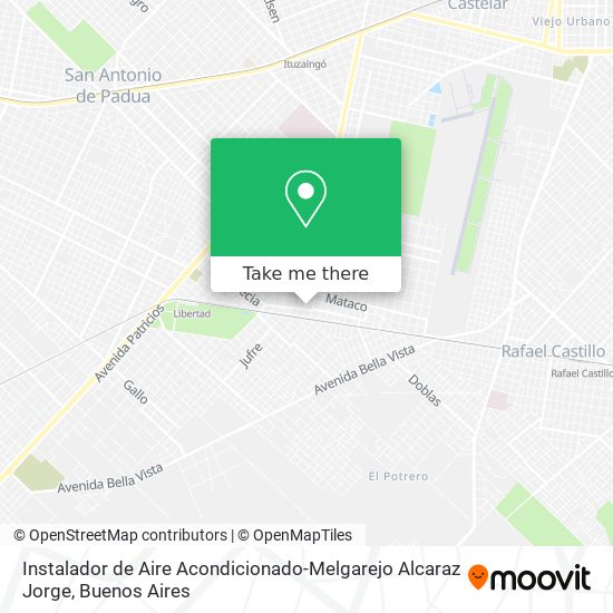 Instalador de Aire Acondicionado-Melgarejo Alcaraz Jorge map