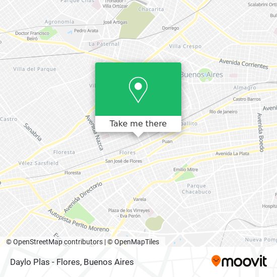 Daylo Plas - Flores map