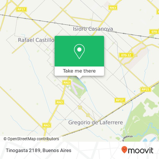 Mapa de Tinogasta 2189