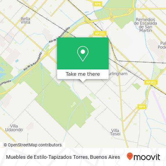 Muebles de Estilo-Tapizados Torres map