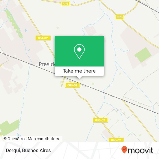 Derqui map