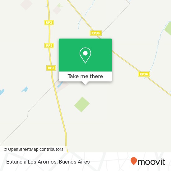 Mapa de Estancia Los Aromos