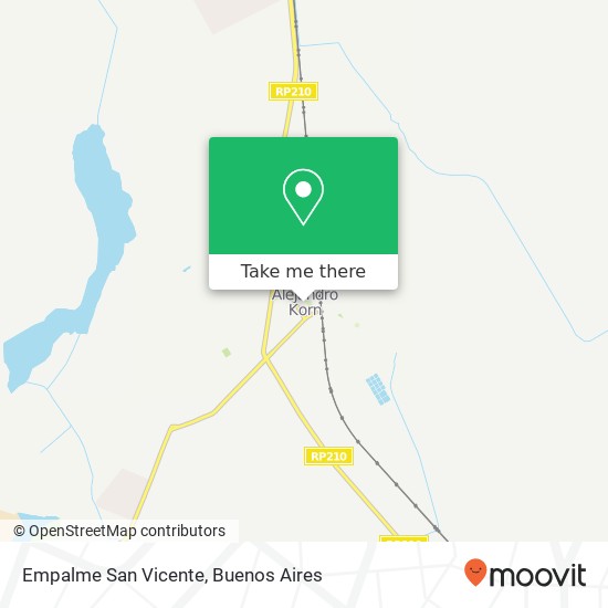 Empalme San Vicente map