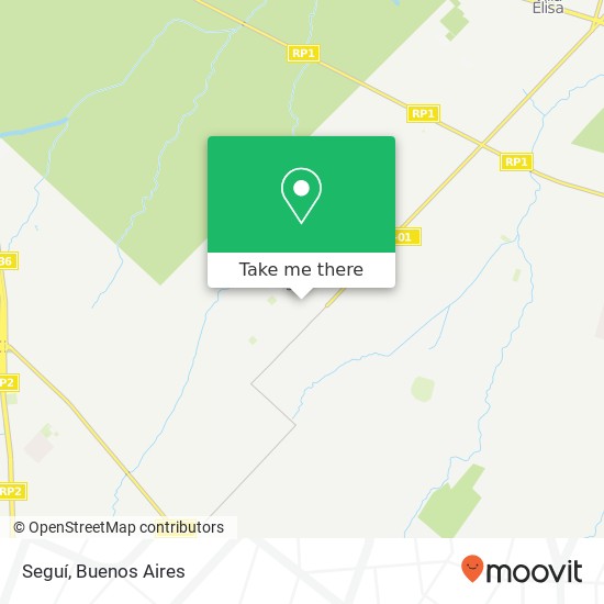 Seguí map