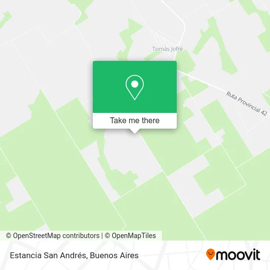 Mapa de Estancia San Andrés