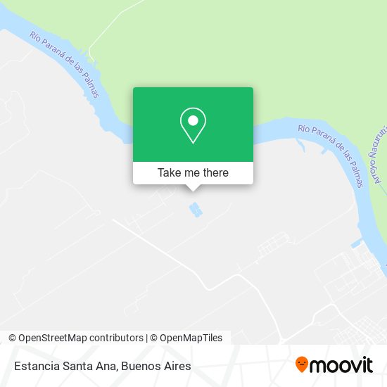 Mapa de Estancia Santa Ana