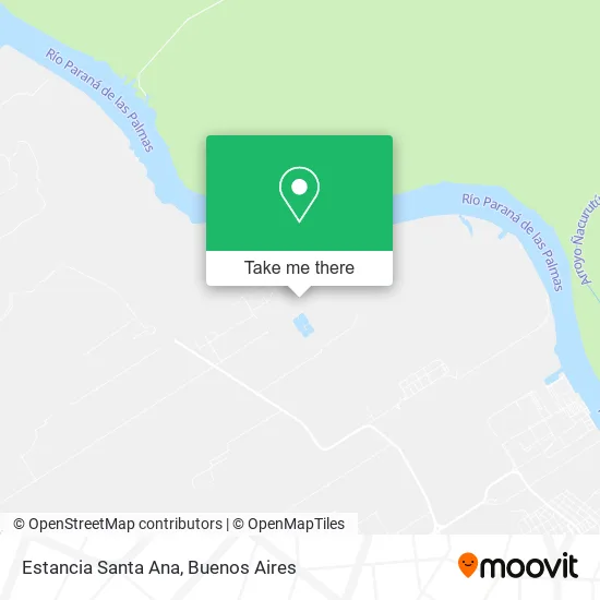 Mapa de Estancia Santa Ana