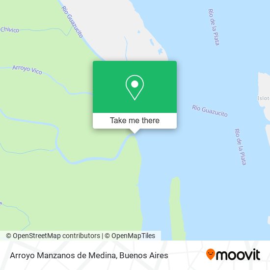 Mapa de Arroyo Manzanos de Medina