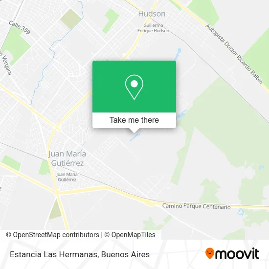 Mapa de Estancia Las Hermanas