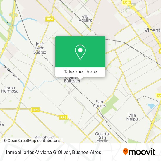 Inmobiliarias-Viviana G Oliver map