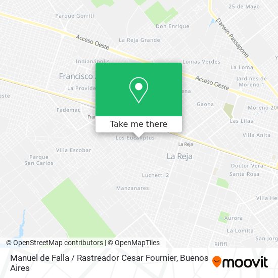 Manuel de Falla / Rastreador Cesar Fournier map
