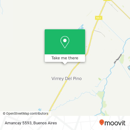 Mapa de Amancay 5593