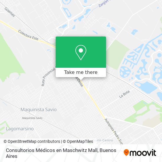 Consultorios Médicos en Maschwitz Mall map