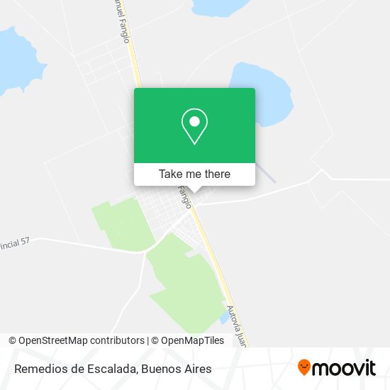 Mapa de Remedios de Escalada