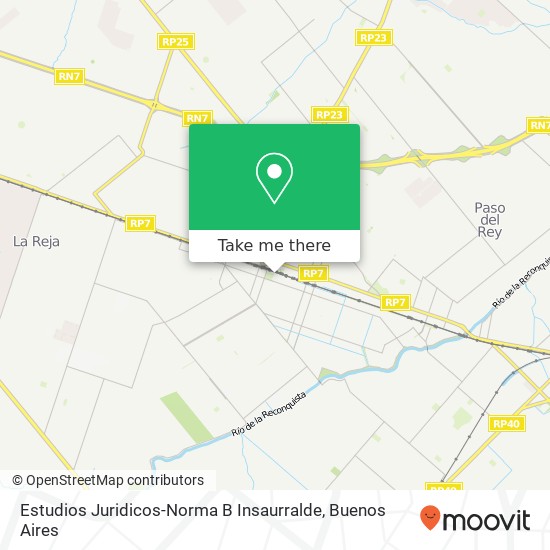 Estudios Juridicos-Norma B Insaurralde map