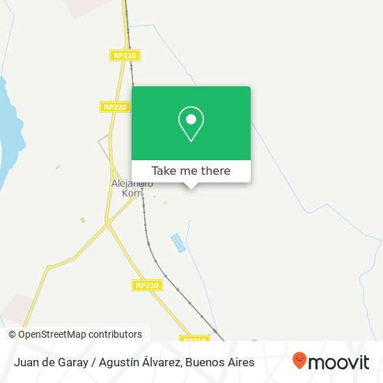 Juan de Garay / Agustín Álvarez map