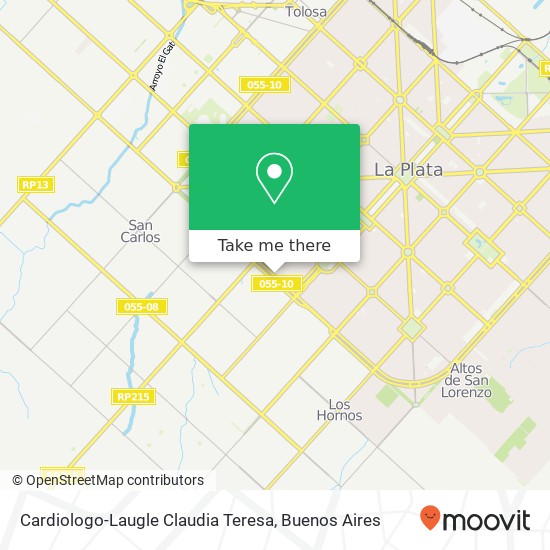 Mapa de Cardiologo-Laugle Claudia Teresa