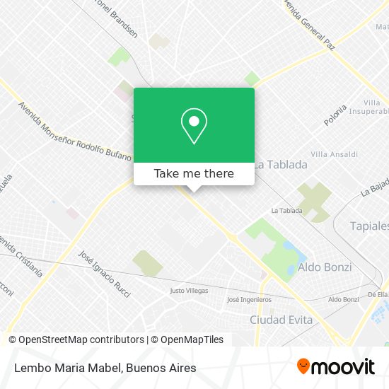 Lembo Maria Mabel map