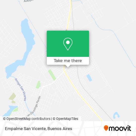 Empalme San Vicente map