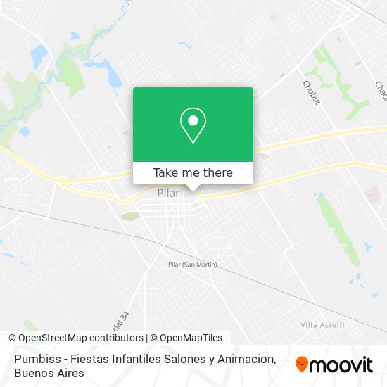 Mapa de Pumbiss - Fiestas Infantiles Salones y Animacion